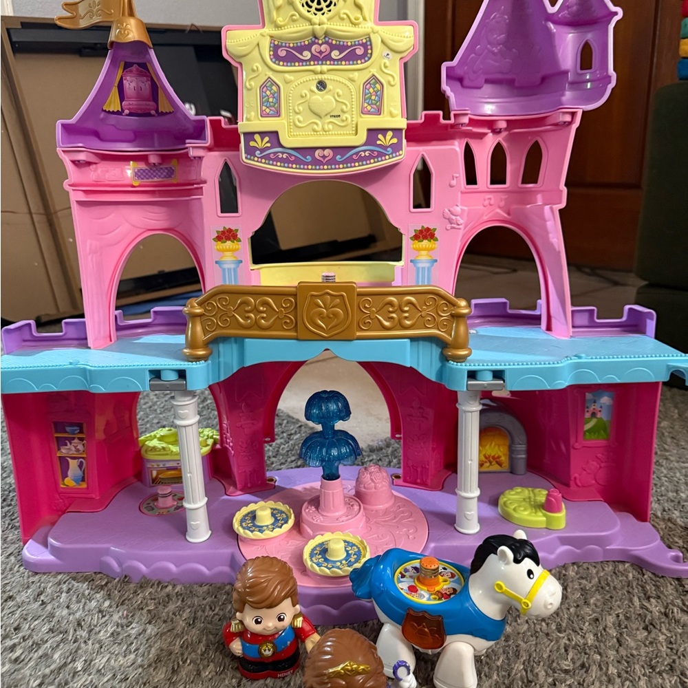 Fisher-Price Princess Castle Playset - Pink, Purple & Gold Accents